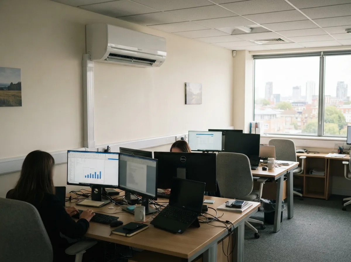 Air conditioning in an office