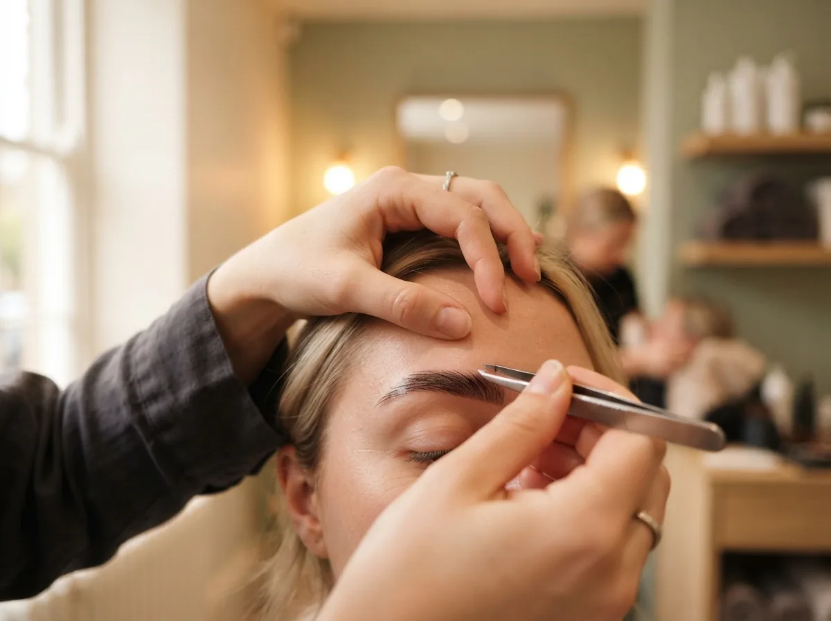 Brow shaping and tinting