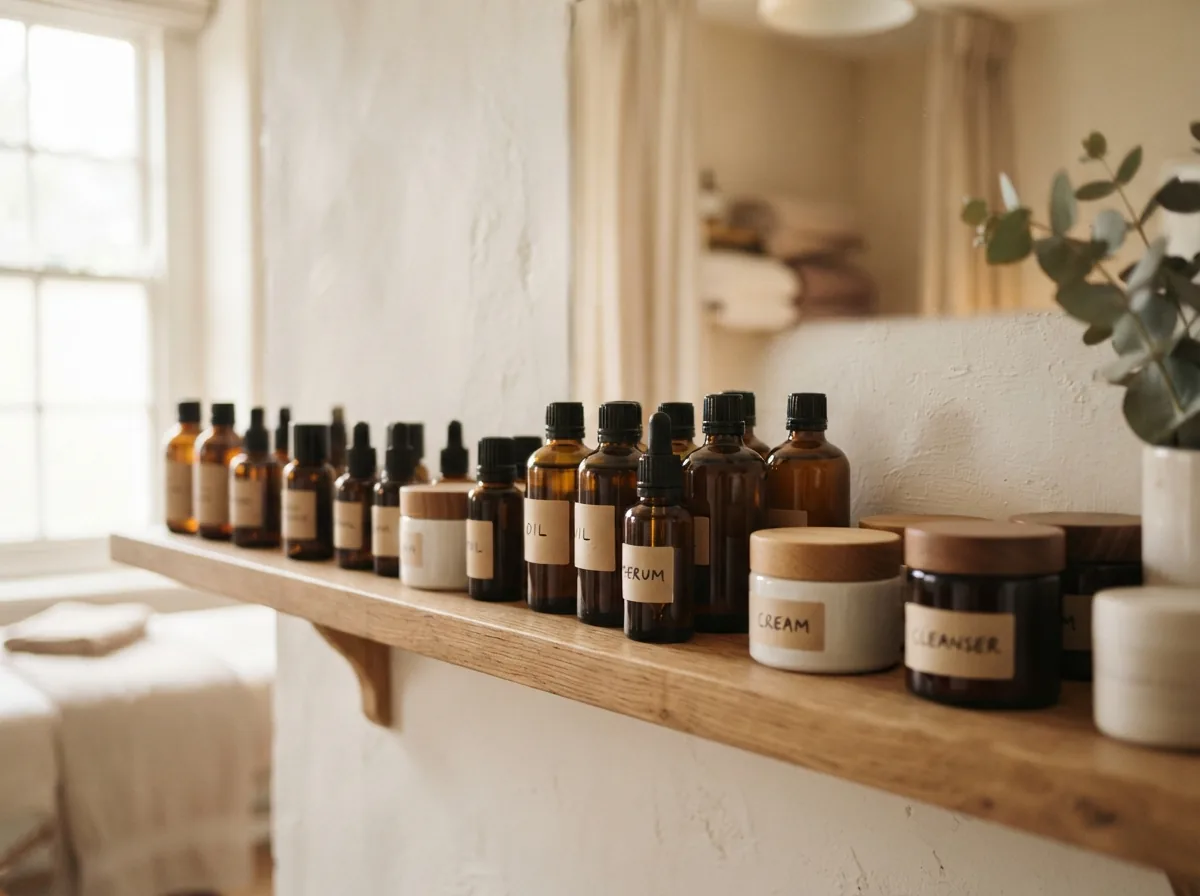 The products we work with, on the shelf